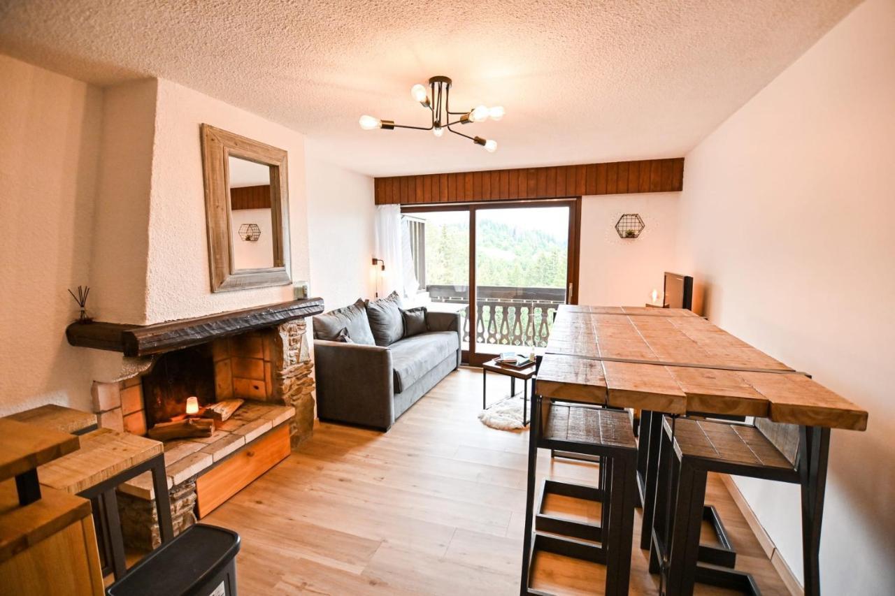 Studio Classified All Comfort View On Aravis Combloux Bagian luar foto